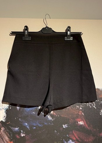 Siyah Pilili Mini Etek - Görsel 4