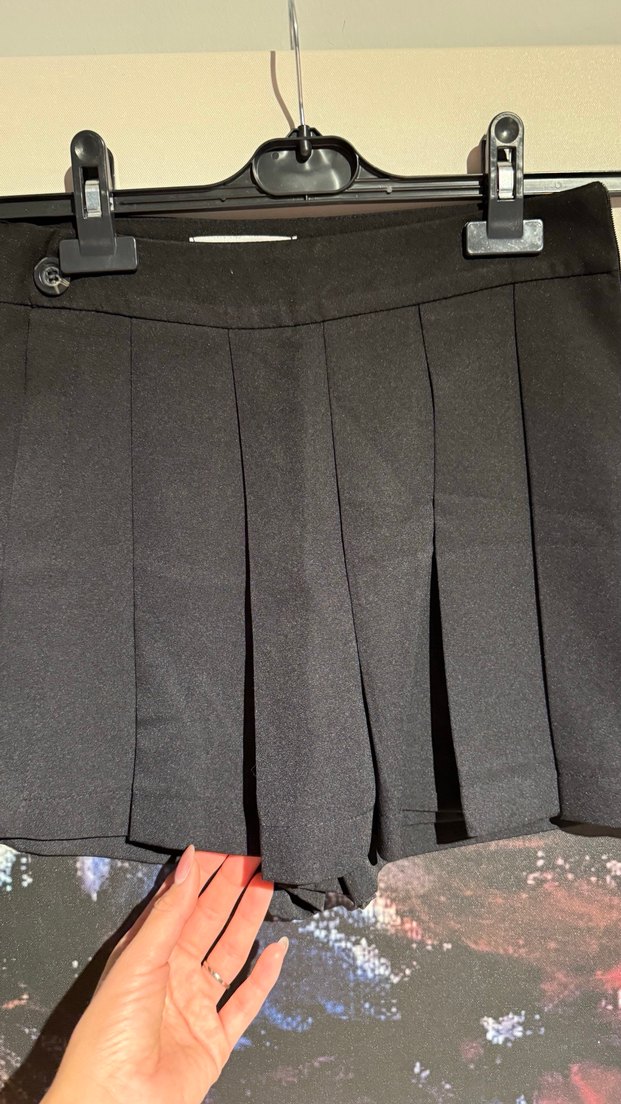 Siyah Pilili Mini Etek - Görsel 2