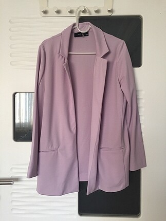 Lila blazer ceket