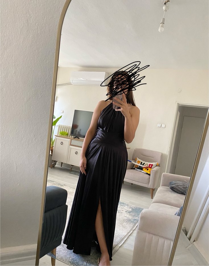 Siyah abiye - Görsel 3