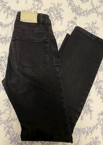 Stradivarius Siyah D98 Jean - Görsel 4