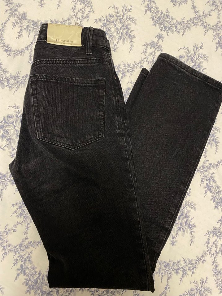 Stradivarius Siyah D98 Jean - Görsel 4