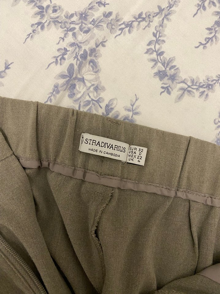 Açık Kahve Kadın Kumaş Pantolon - Görsel 5