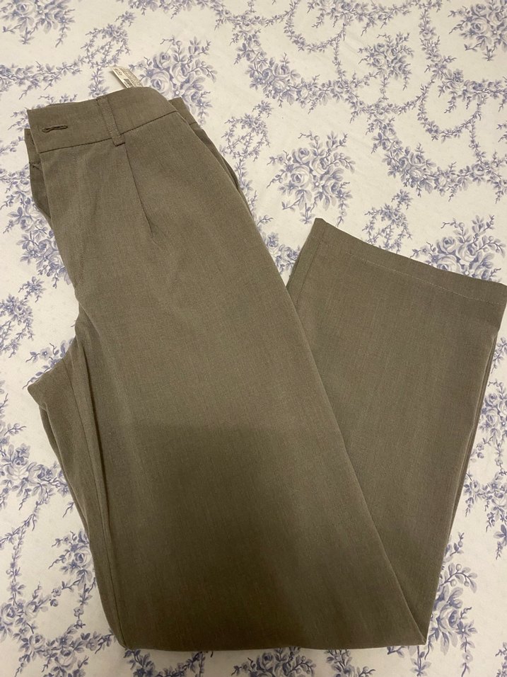 Açık Kahve Kadın Kumaş Pantolon - Görsel 4