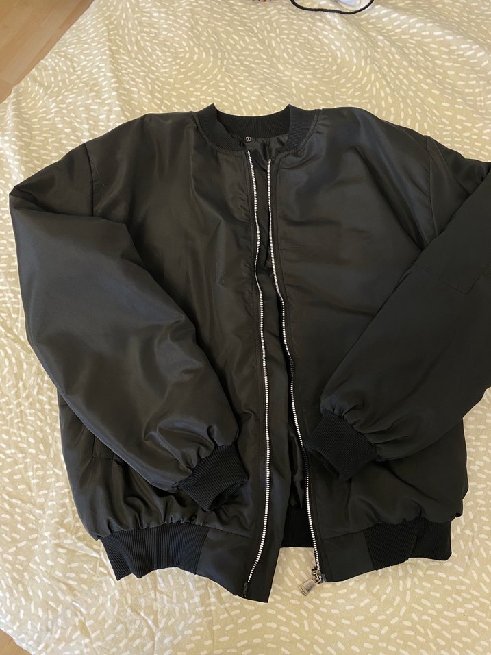 Unisex Paraşüt Kumaş Bomber Ceket - Görsel 2