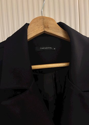 Klasik Siyah Kadın Blazer Ceket - Görsel 2