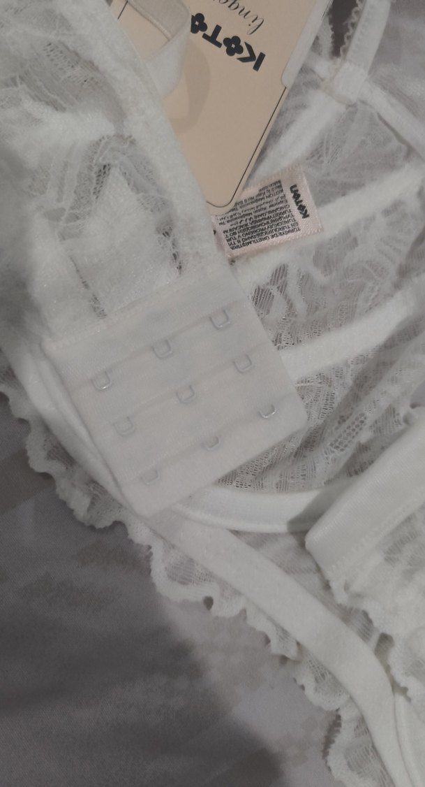 Beyaz Nakışlı Bohem Parisli Sütyen - Görsel 2