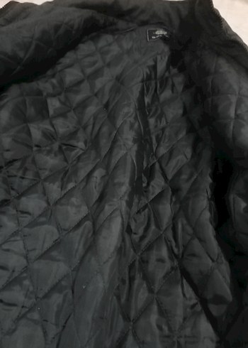 Düğmeli Siyah Kadın Kışlık Ceket - Görsel 3