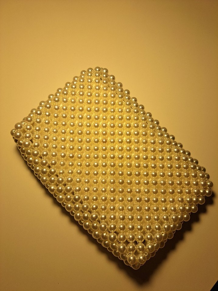 İnci Boncuk Kadın Çanta - Görsel 3