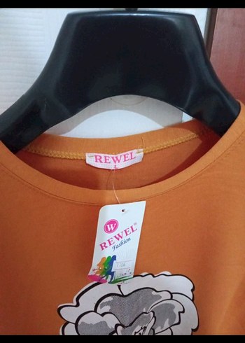 l Beden kahverengi Renk Kadın Kahverengi Uzun Kollu Triko Sweatshirt