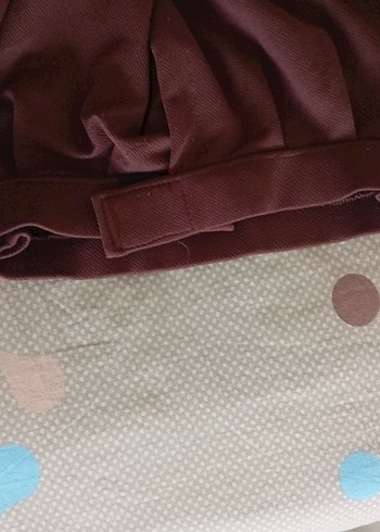 Kahverengi Midi Kumaş Kadın Pantolon - Görsel 4