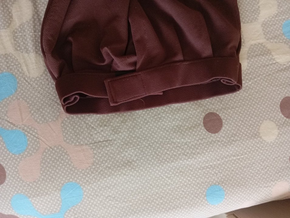 Kahverengi Midi Kumaş Kadın Pantolon - Görsel 4