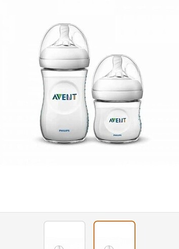 Philips Avent kili biberon ayrıca orta akışılı biberon emziği 1