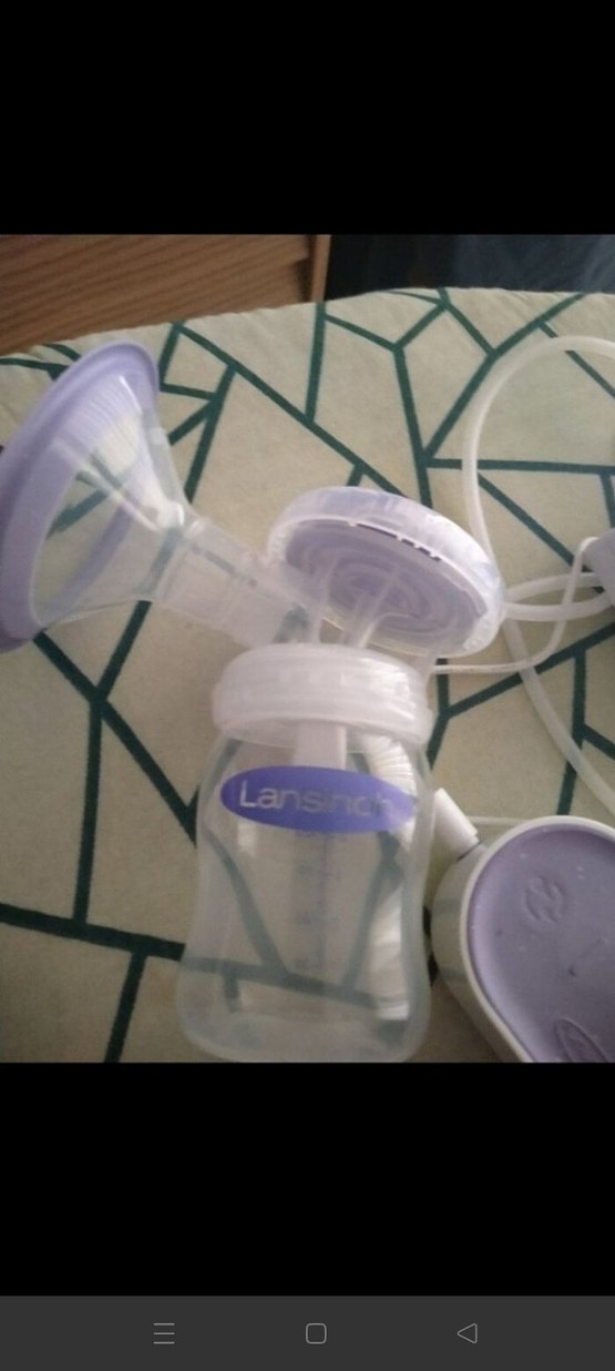 Lansinoh Mavi Elektrikli Göğüs Pompası - Görsel 2