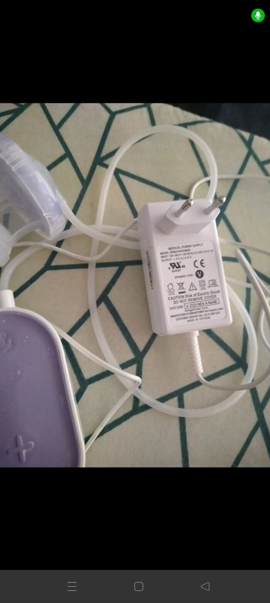 Lansinoh Mavi Elektrikli Göğüs Pompası - Görsel 3