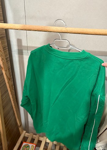 Yeşil Baskılı Kadın Sweatshirt - Görsel 3