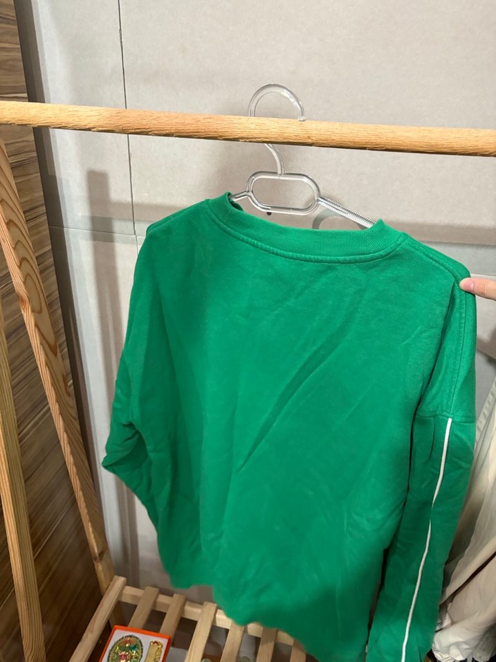 Yeşil Baskılı Kadın Sweatshirt - Görsel 3