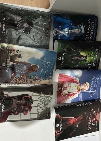 N.G. Kabal - Lordlar ve Krallar Serisi 4 Kitap CİLTLİ Ve KUTULU
