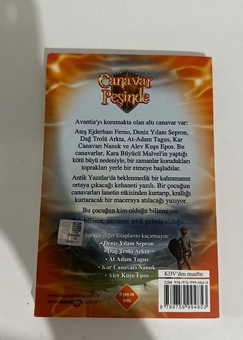 Canavar Peşinde 1 Ateş Ejderhası Ferno - Adam Blade - Görsel 3