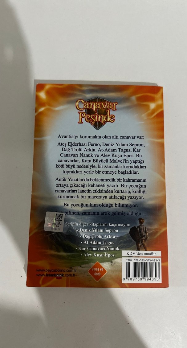 Canavar Peşinde 1 Ateş Ejderhası Ferno - Adam Blade - Görsel 3