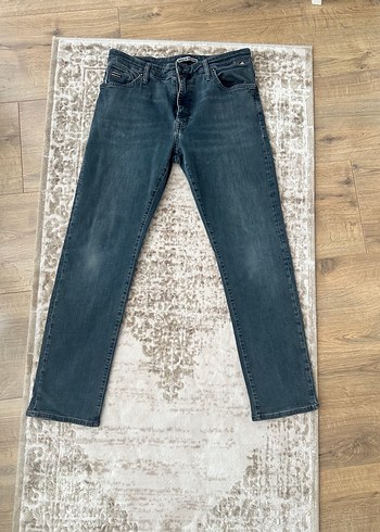 diğer Beden Koyu Gri erkek Denim Jean kot pantolon 36/32