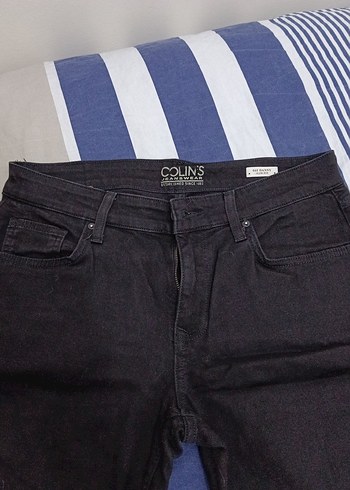 Colin's Siyah Erkek Slim Fit Denim Pantolon