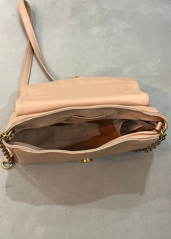 Bej Deri Kadın Çanta - Görsel 3