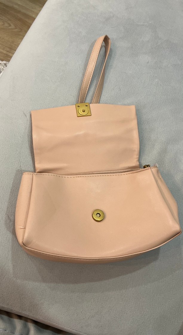 Bej Deri Kadın Çanta - Görsel 2