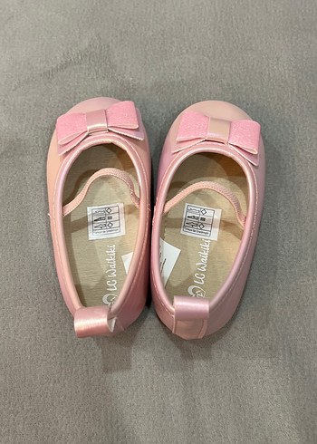 Pembe Fiyonk Detaylı Kız Çocuk Babet - Görsel 2