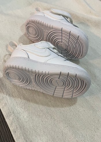 Erkek Çocuk Beyaz Cırtlı Spor Ayakkabı - Görsel 4