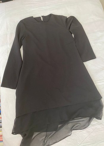 Siyah Drapeli Uzun Hamile Eteği - Görsel 2