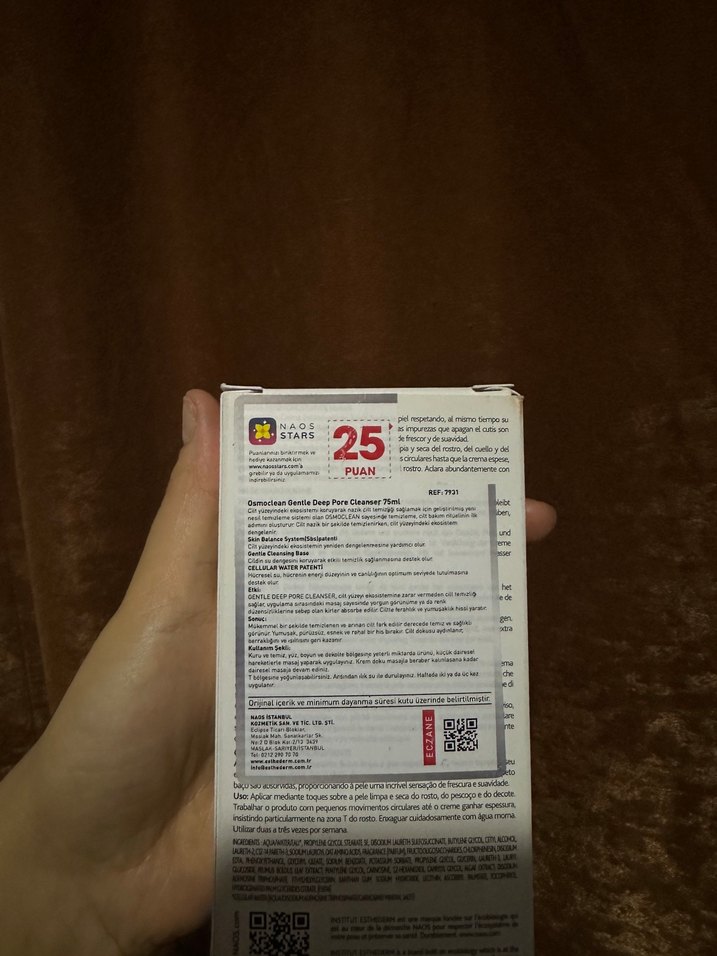 Esthederm Osmoclean Yüz Temizleyici Krem 75ml - Görsel 2