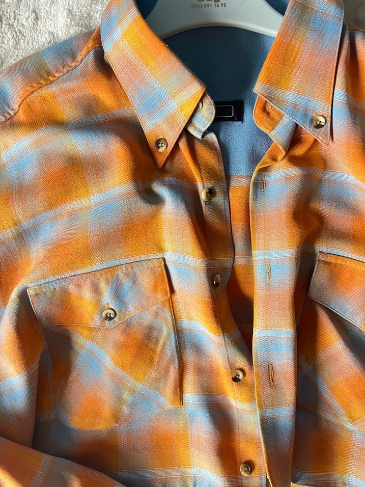 1980 lerden kalma wintage gömlek markası temsili - Görsel 2