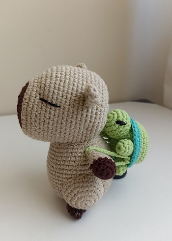 Kapibara oyuncak, anahtarlık - Görsel 2