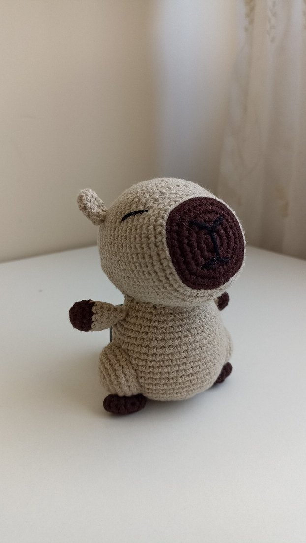 Kapibara oyuncak, anahtarlık - Görsel 4