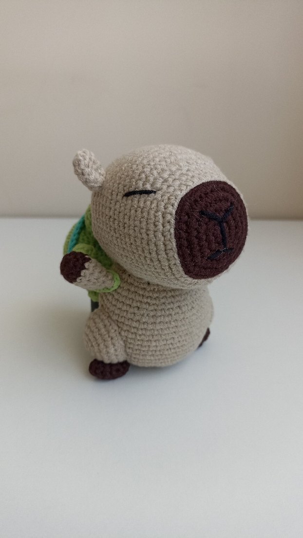 Kapibara oyuncak, anahtarlık - Görsel 3