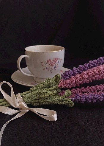 El Yapımı Bohem Lavanta Demeti - Görsel 2