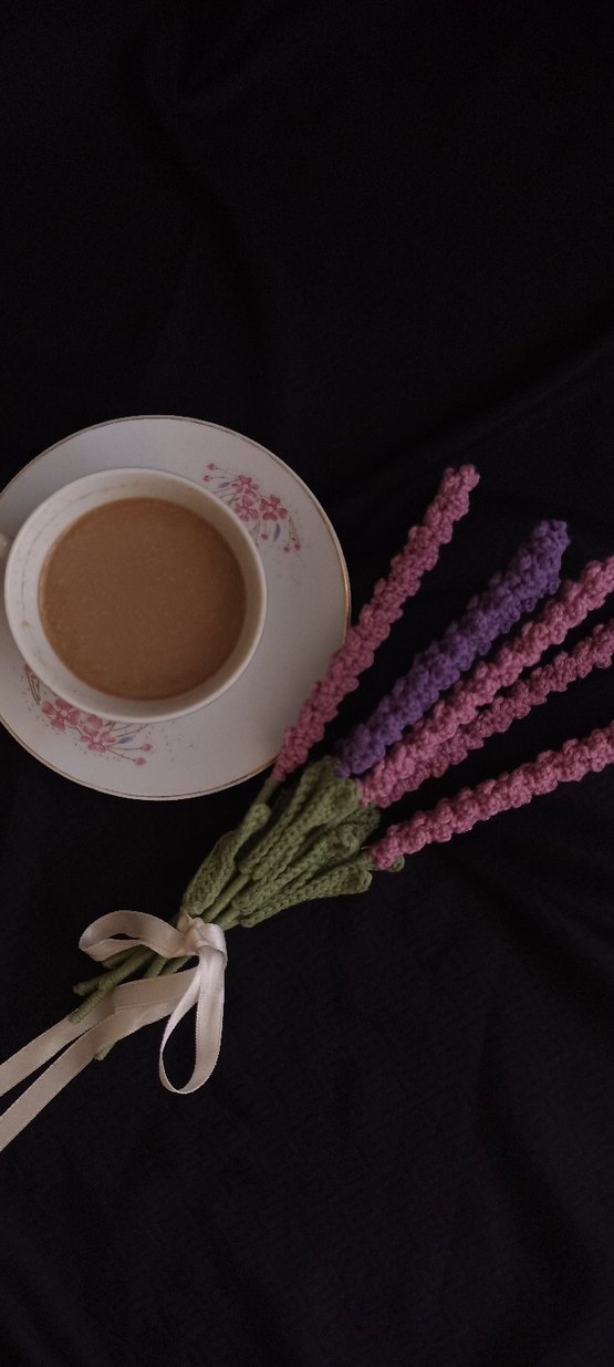 El Yapımı Bohem Lavanta Demeti - Görsel 3