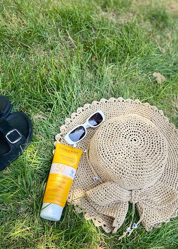 Sarı Örgü Bohem Şapka - Görsel 2