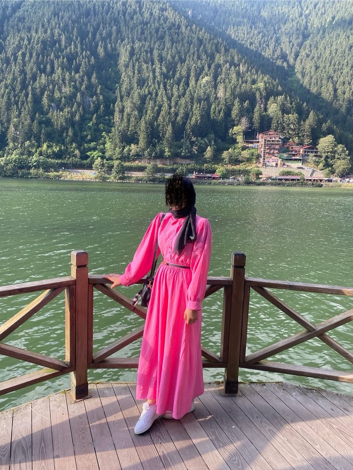 Pembe etek takım - Görsel 2