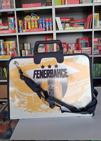  Sarı Parlak Fenerbahçe Resim Çantası