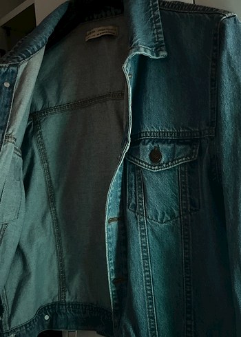 38 Beden mavi Renk Kadın Denim Ceket