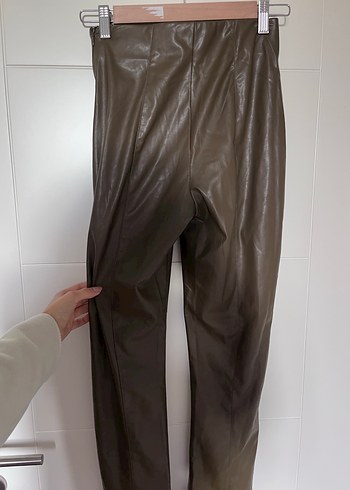 H&M premium koleksiyonu flare tayt - Görsel 4