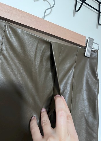 H&M premium koleksiyonu flare tayt - Görsel 3