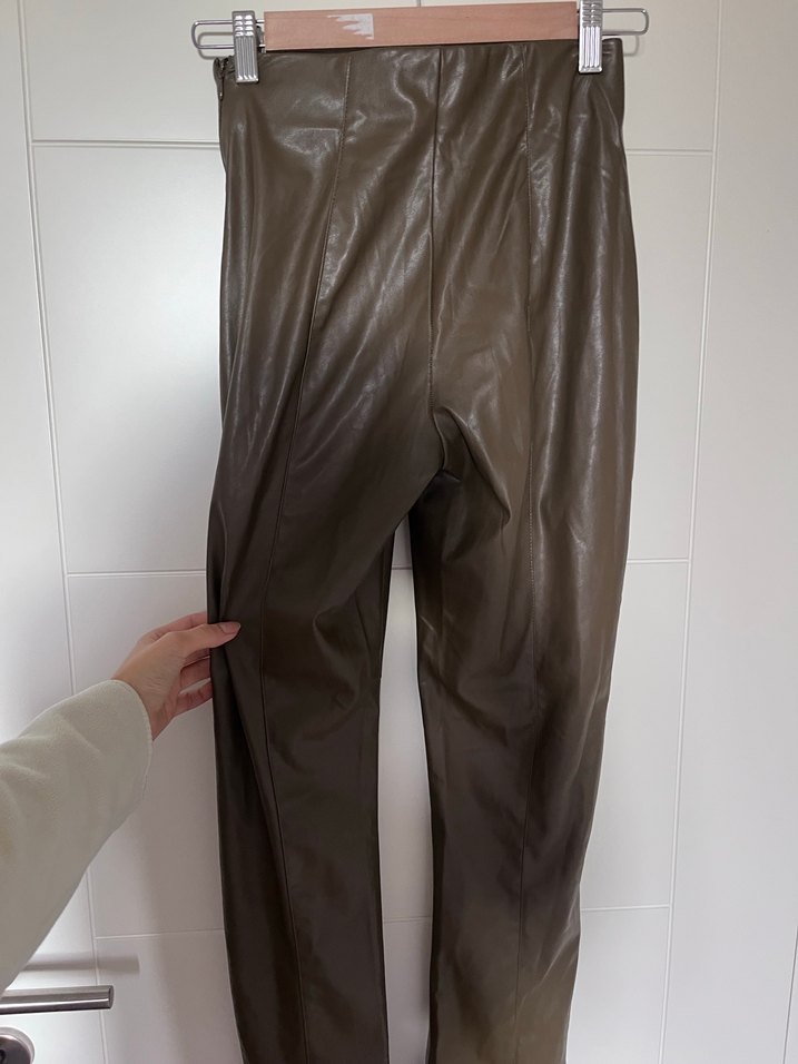 H&M premium koleksiyonu flare tayt - Görsel 4