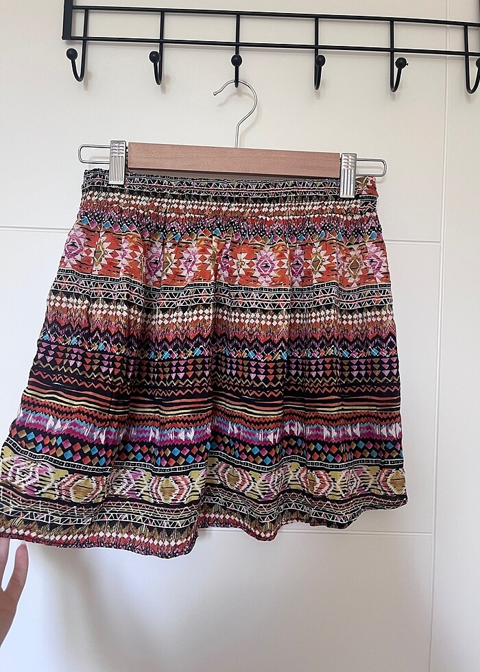 Stradivarius boho mini etek - Görsel 3