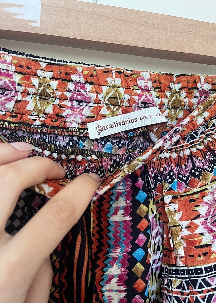 Stradivarius boho mini etek - Görsel 2