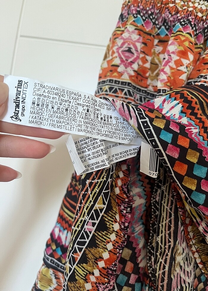 Stradivarius boho mini etek - Görsel 4