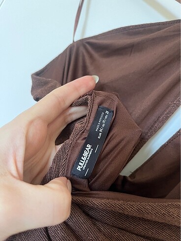 m Beden Pull and Bear elbise