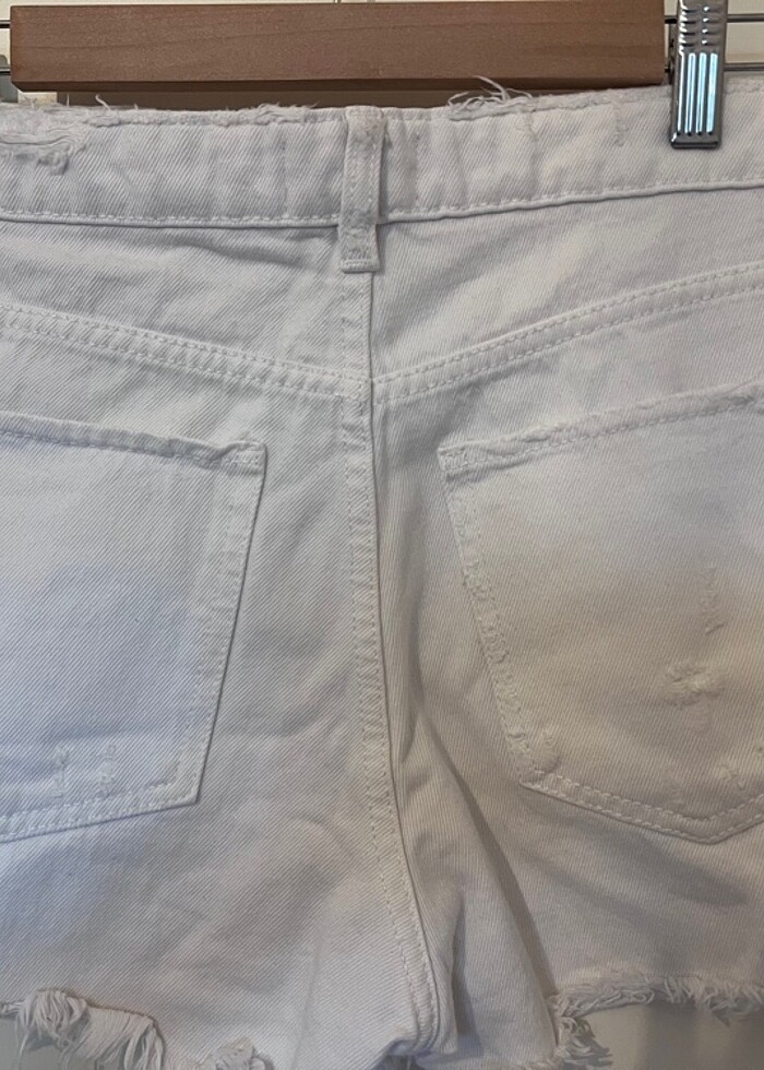 Zara jean şort - Görsel 4